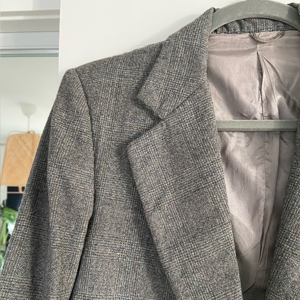 Wool grey blazer